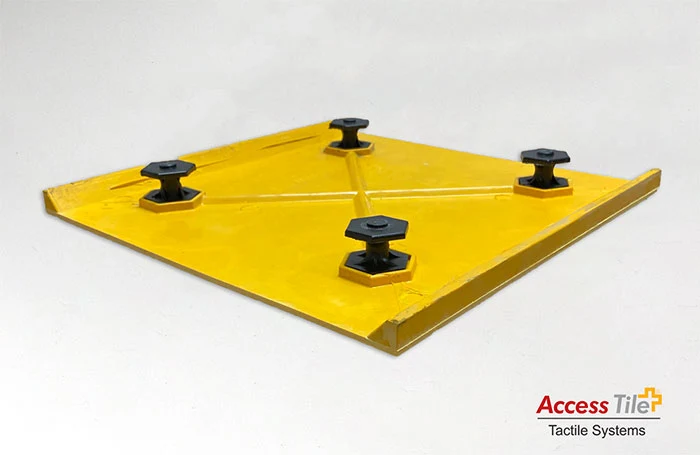Access Tile Cast In Place Detectable Warning Mat - 1' x 1' - Image 16