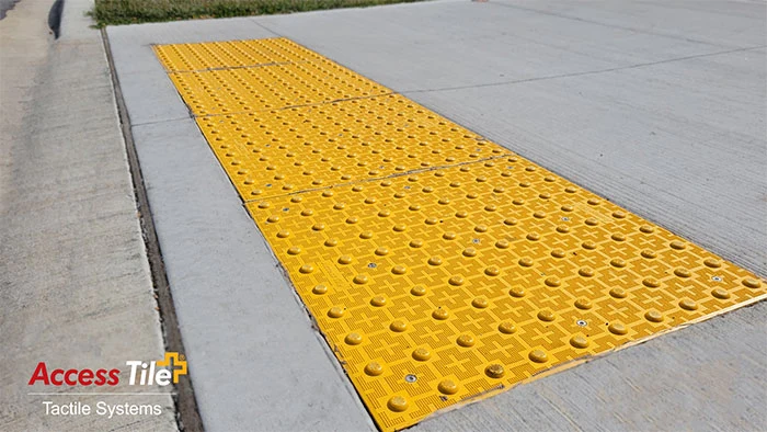 Access Tile Cast In Place Detectable Warning Mat - 2' x 2' - Image 16