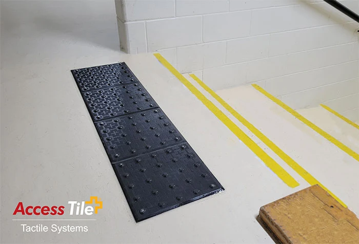 Access Tile Surface Mount Detectable Warning Mat - 2' x 2' - Image 20