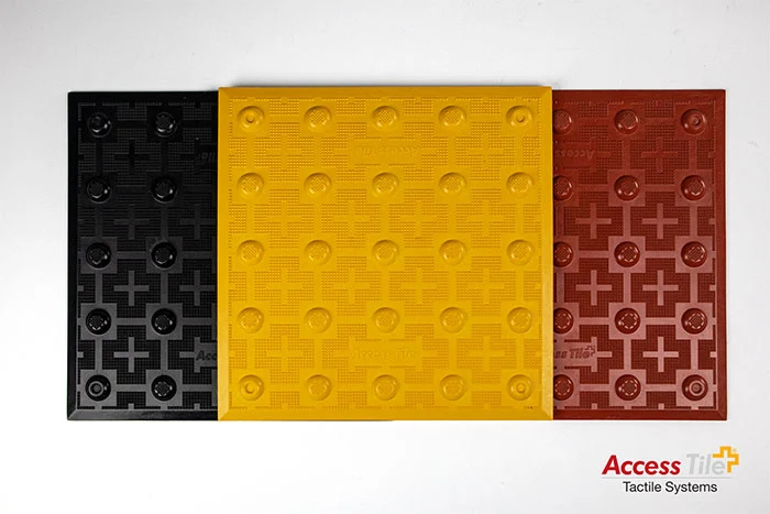 Access Tile Surface Mount Detectable Warning Mat - 3' x 5' - Image 13