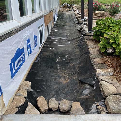 Brick Foundation Waterproofing Membrane - Image 4