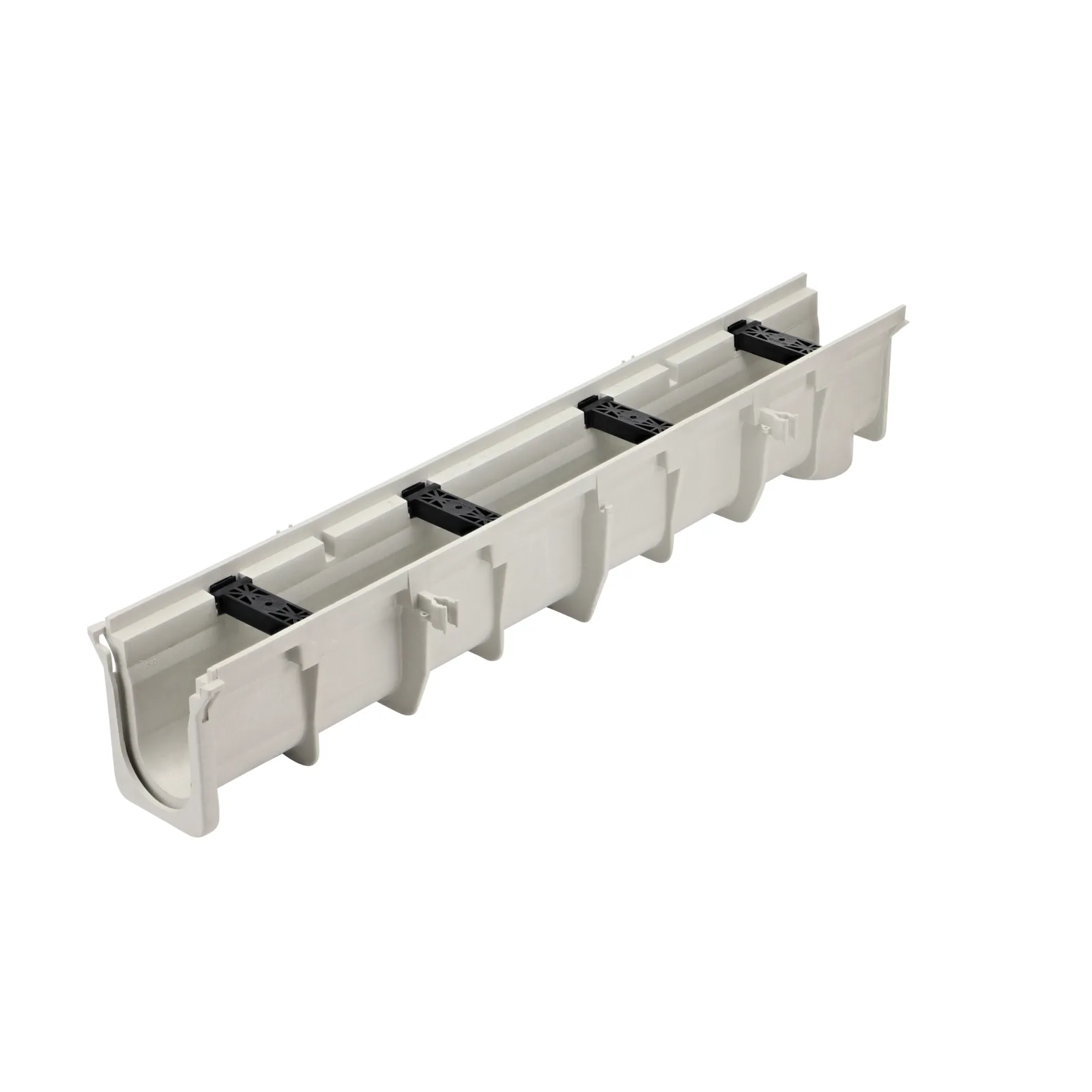 Dura Slope® Channel Drain, 6.7 in. to 7.0 in. Invert Depth, 6 in. Wide X 4 ft. Long X 8.5 in. Deep