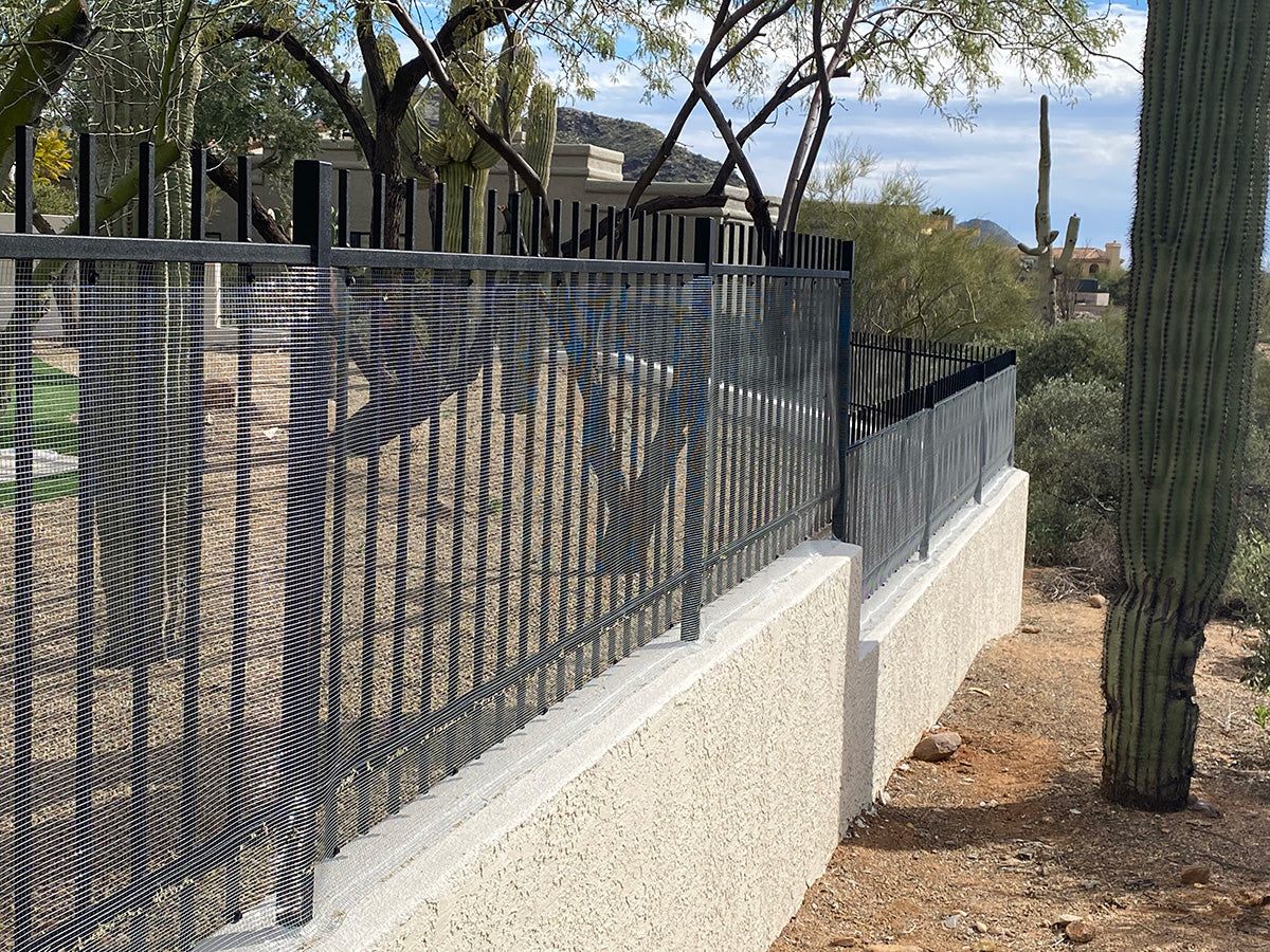 Rattlesnake Fence - Galvanized Steel - 1/4” Opening -  36” x 100’ Roll - Image 8