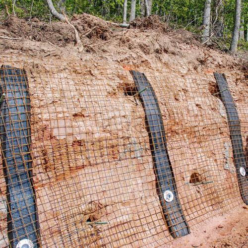 SITEDRAIN 6406 Strip Drain 6" x 150' Roll - AWD - Image 2