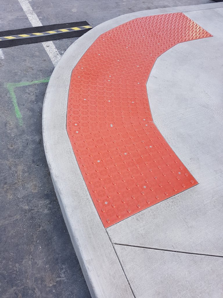 Truncated Domes ADA Access Tile - 1' x 1' Mat - Cast in Place - Image 12