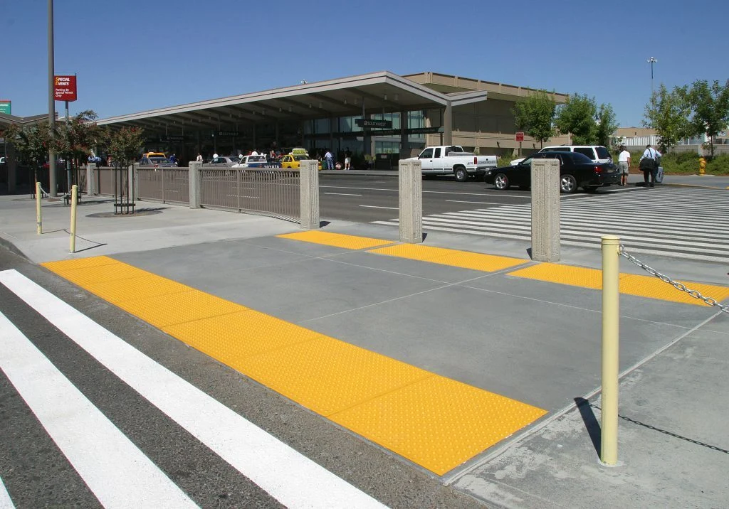 Truncated Domes ADA Access Tile - 2' x 2' Mat - Cast in Place - Image 6