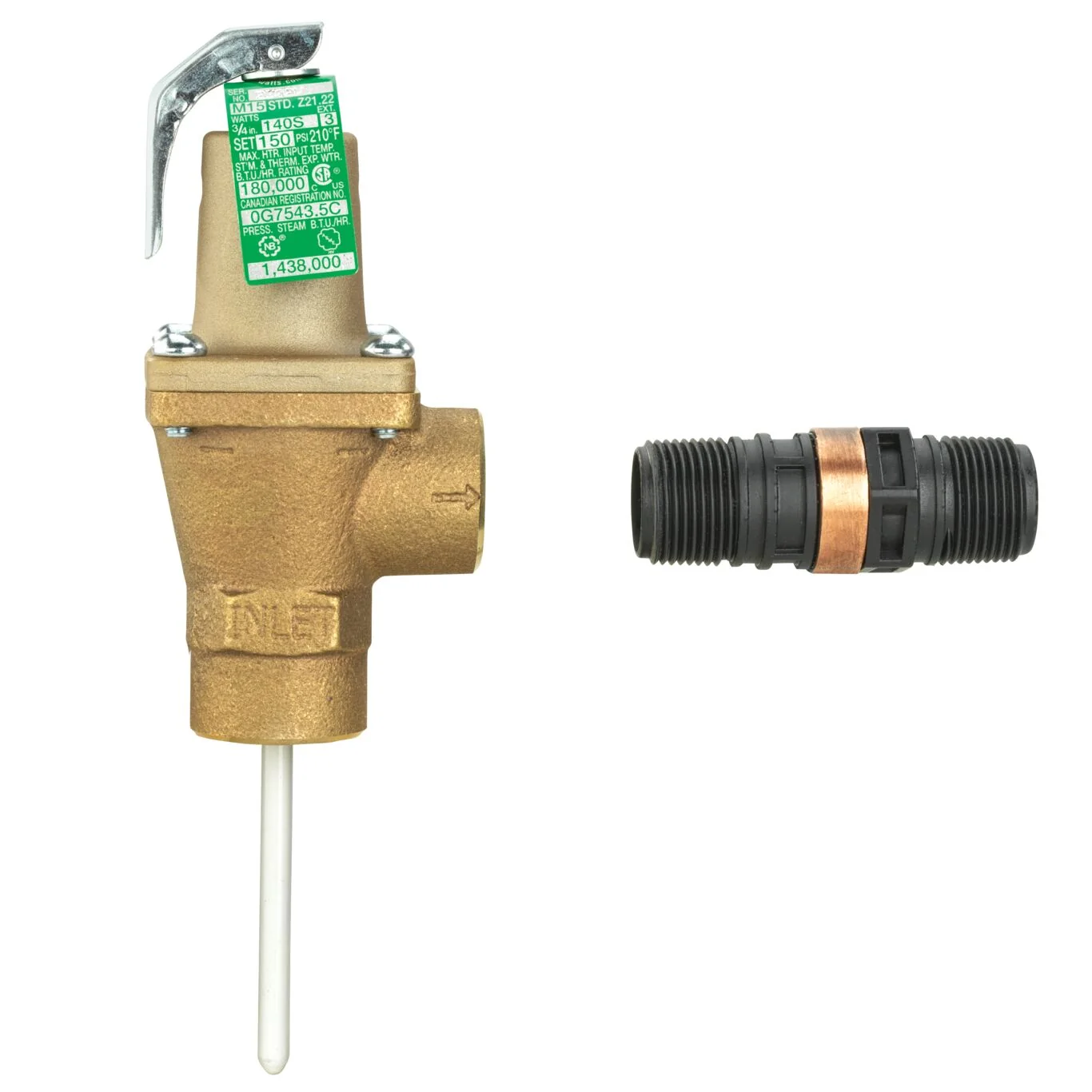 Watts 140S-3 150/210 FS 3/4 - Part of the 140 Series