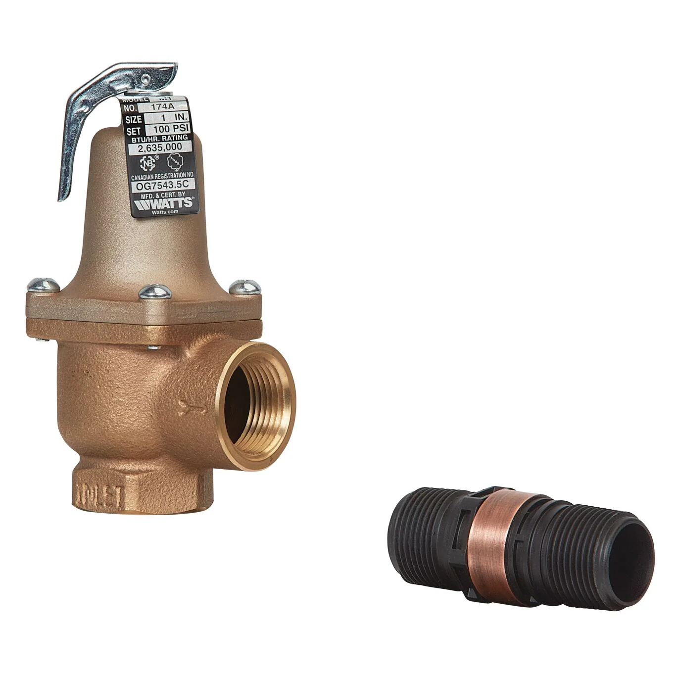 Watts 174A 085 FS 1 - Part of the 174A Series