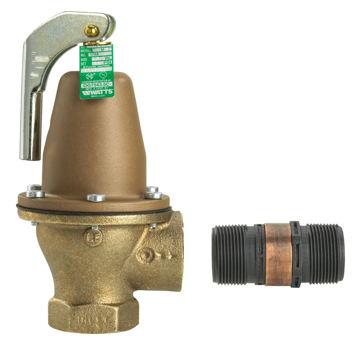 Watts 174A 150 FS 1 1/4 - Part of the 174A Series