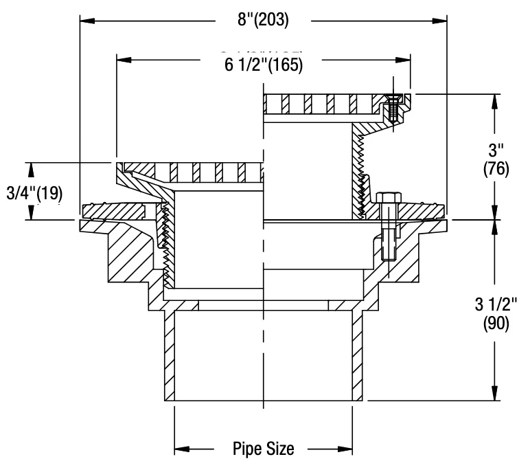 Watts - FD-1160 - Chemical Resistant Floor Drain - Image 2