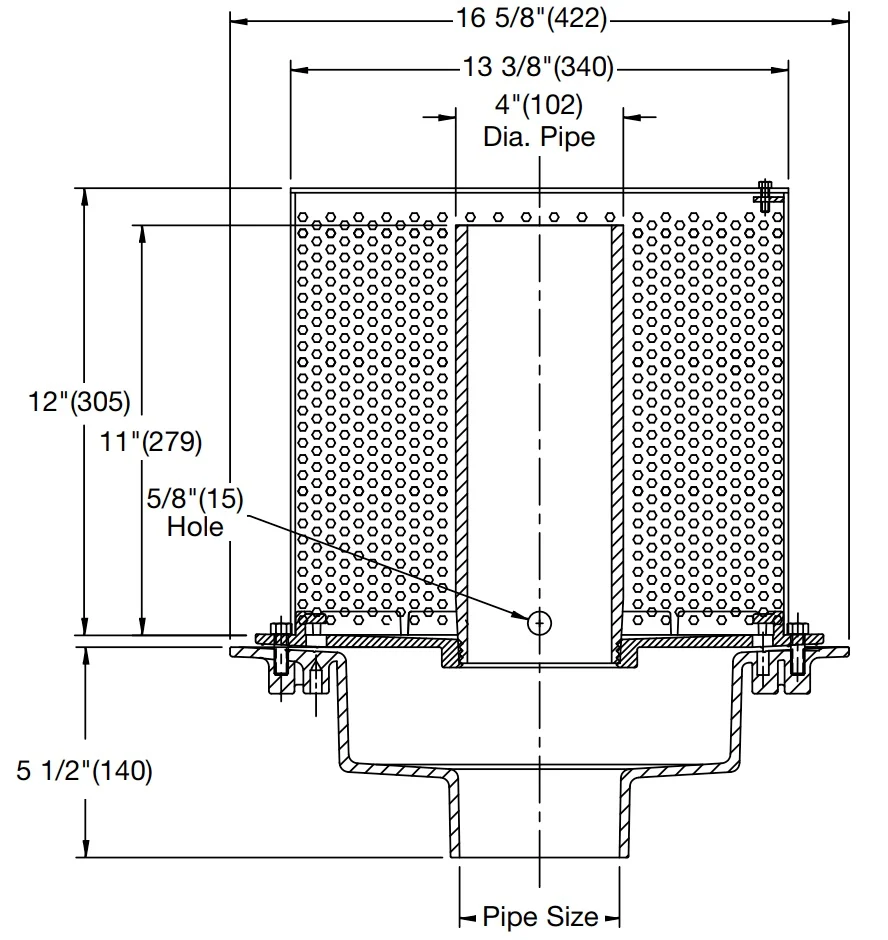 Watts - GRD-640 - Green Roof Metered Overflow Drain - Image 2