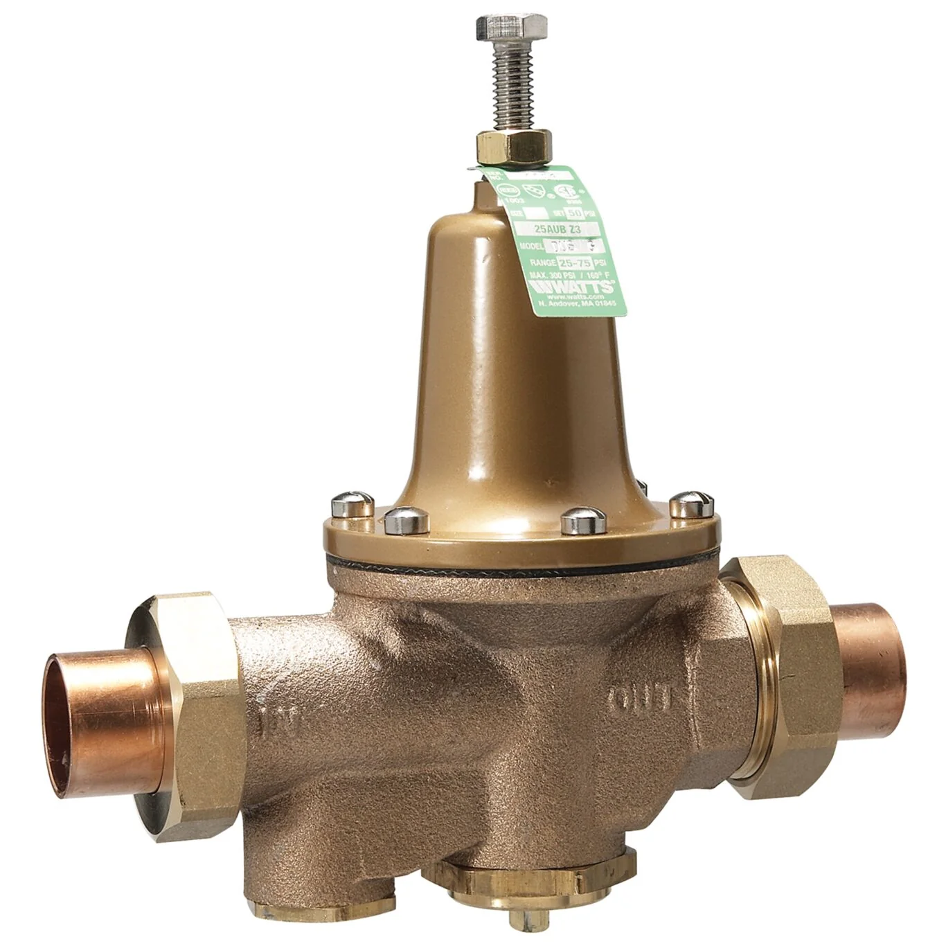 Watts LF25AUB-S-DU-G-Z3 1 1/4 - Part of the LF25AUB-Z3 Series