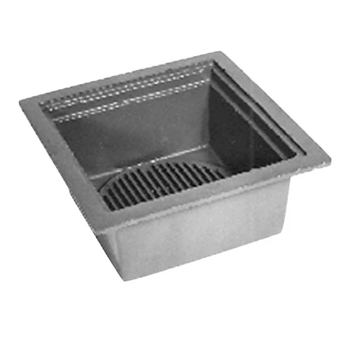 Zurn Z566 - 12" Square Open Top Drain